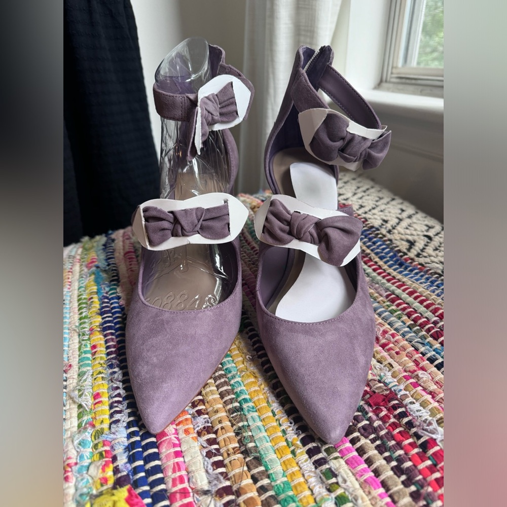 Suede lilac  Lord & Taylor shoes.